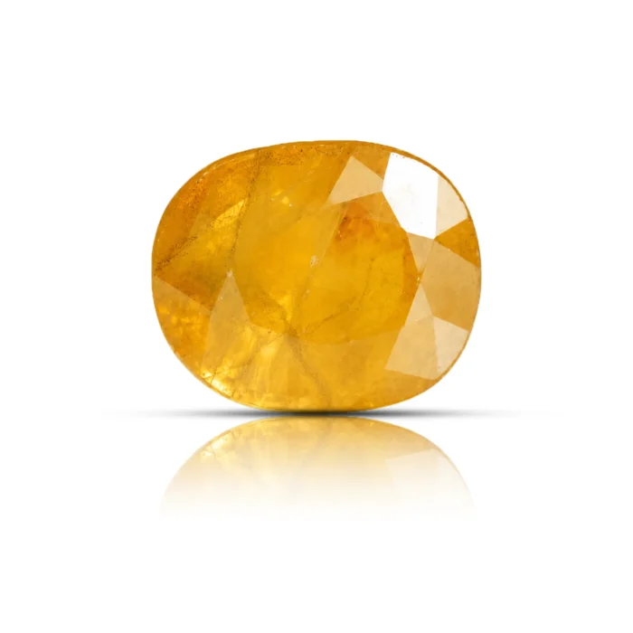 Natural Yellow Sapphire (Pukhraj) – 6.90 carat