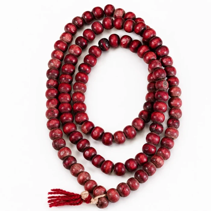 Lal Chandan Mala (108 Beads, 8mm)
