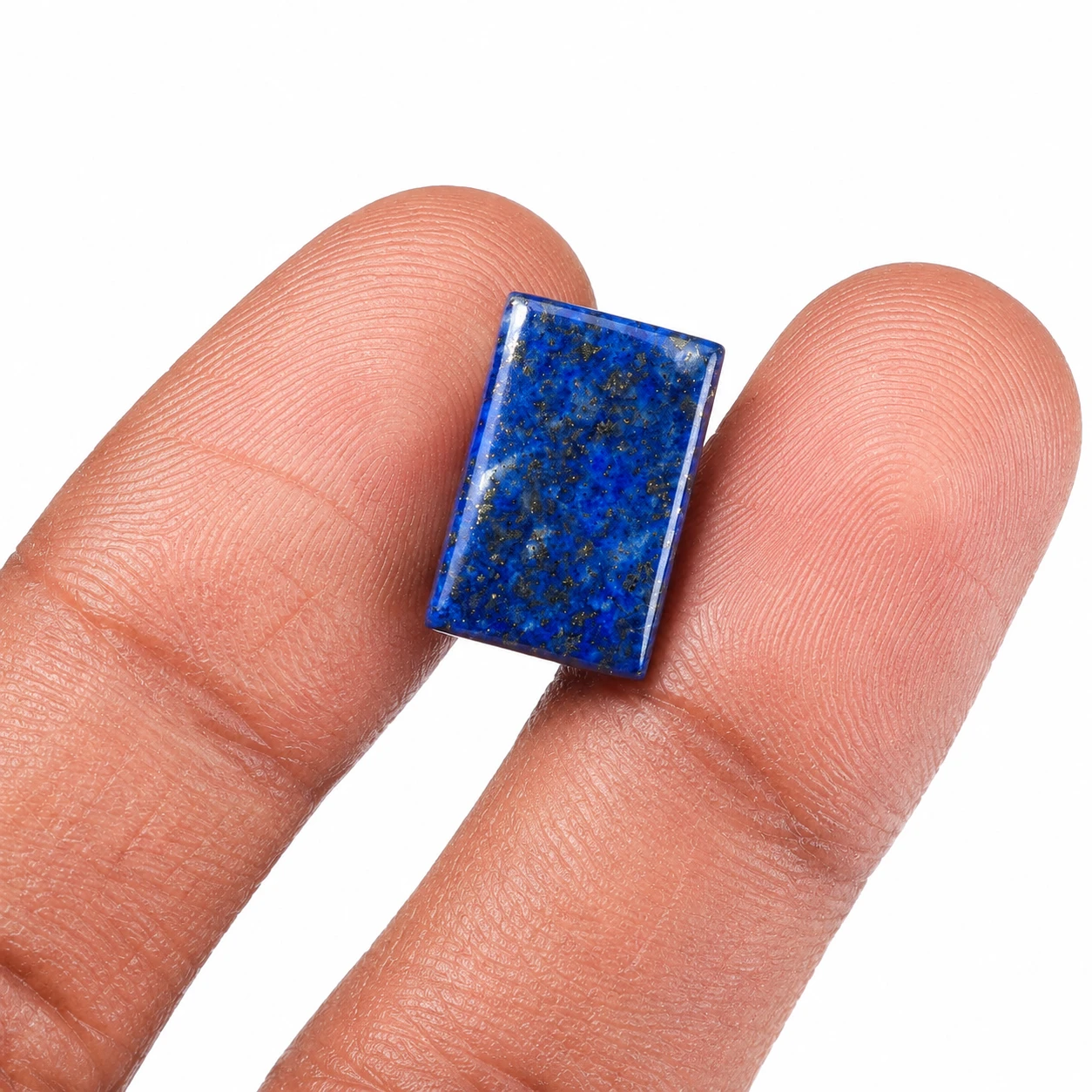 10.50 ct Natural Lapis Lazuli Gemstone with finger