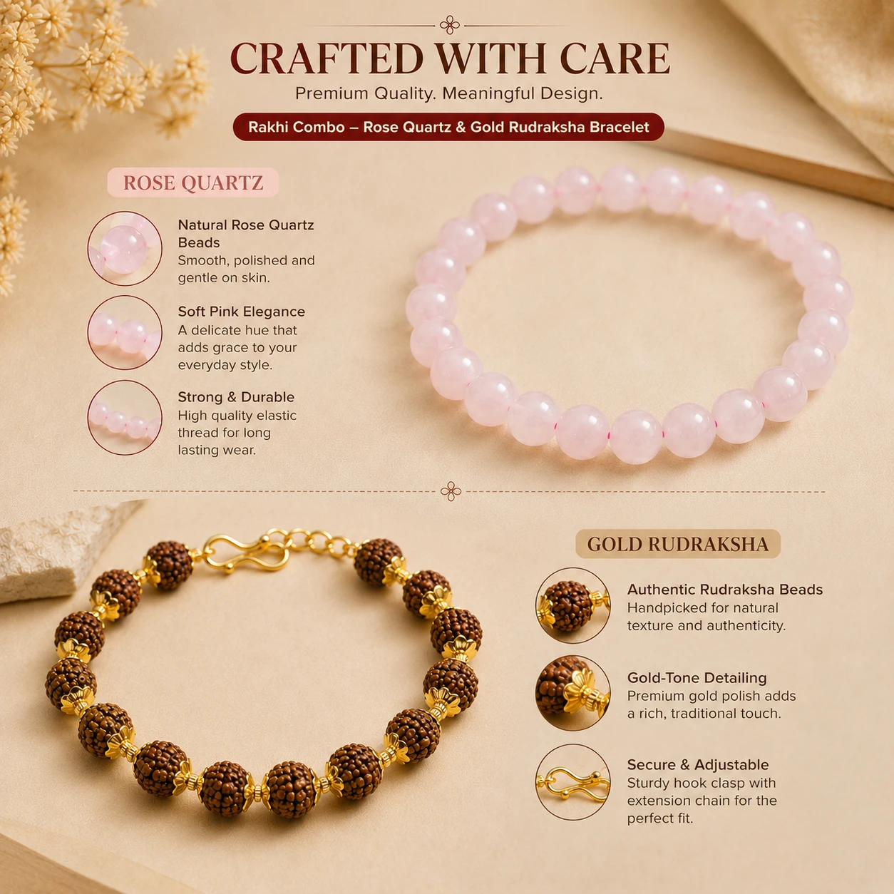 Raksha Bandhan Gift Combo for Brother and Sister information