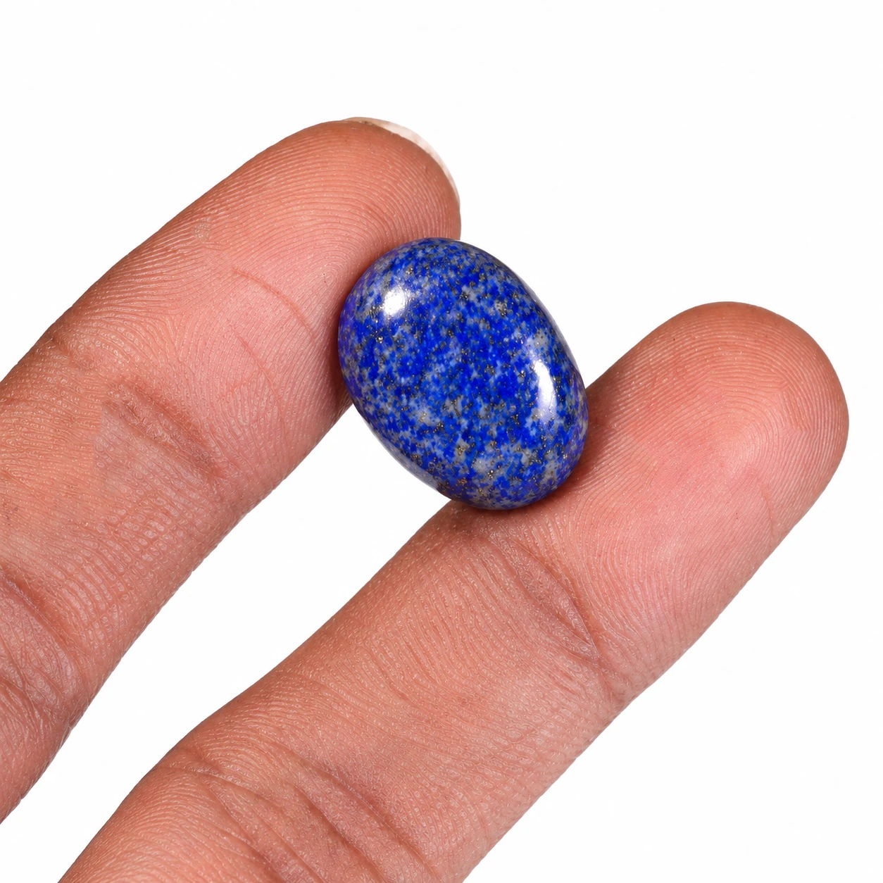 12.50 ct Natural Lapis Lazuli Gemstone with finger