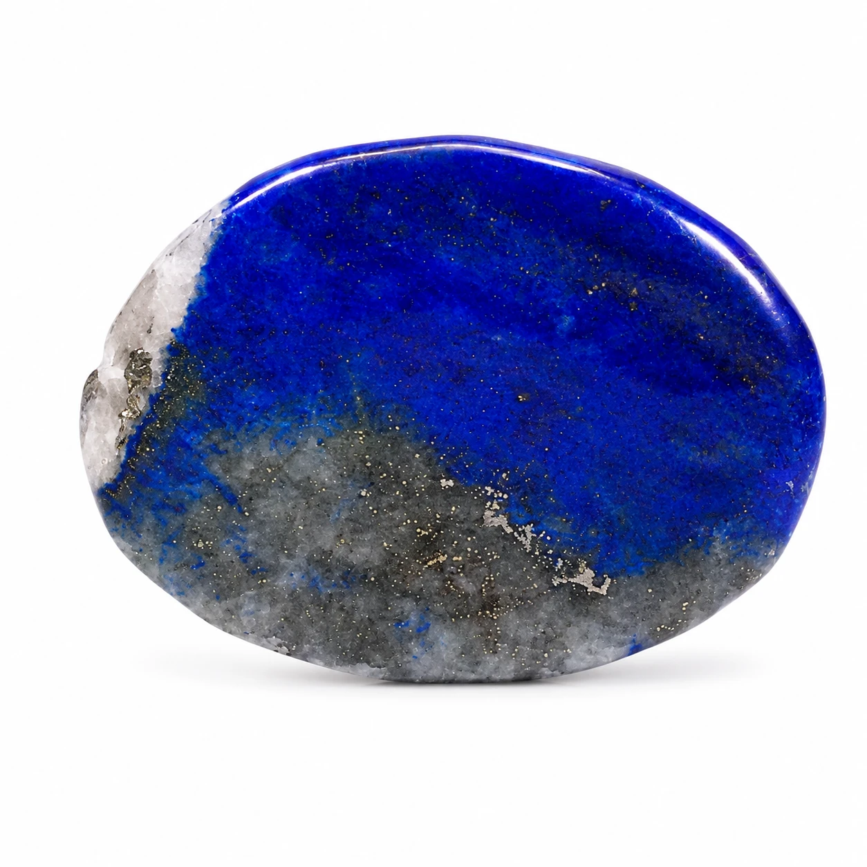 Natural Lapis Lazuli Gemstone 8.05 ct backside