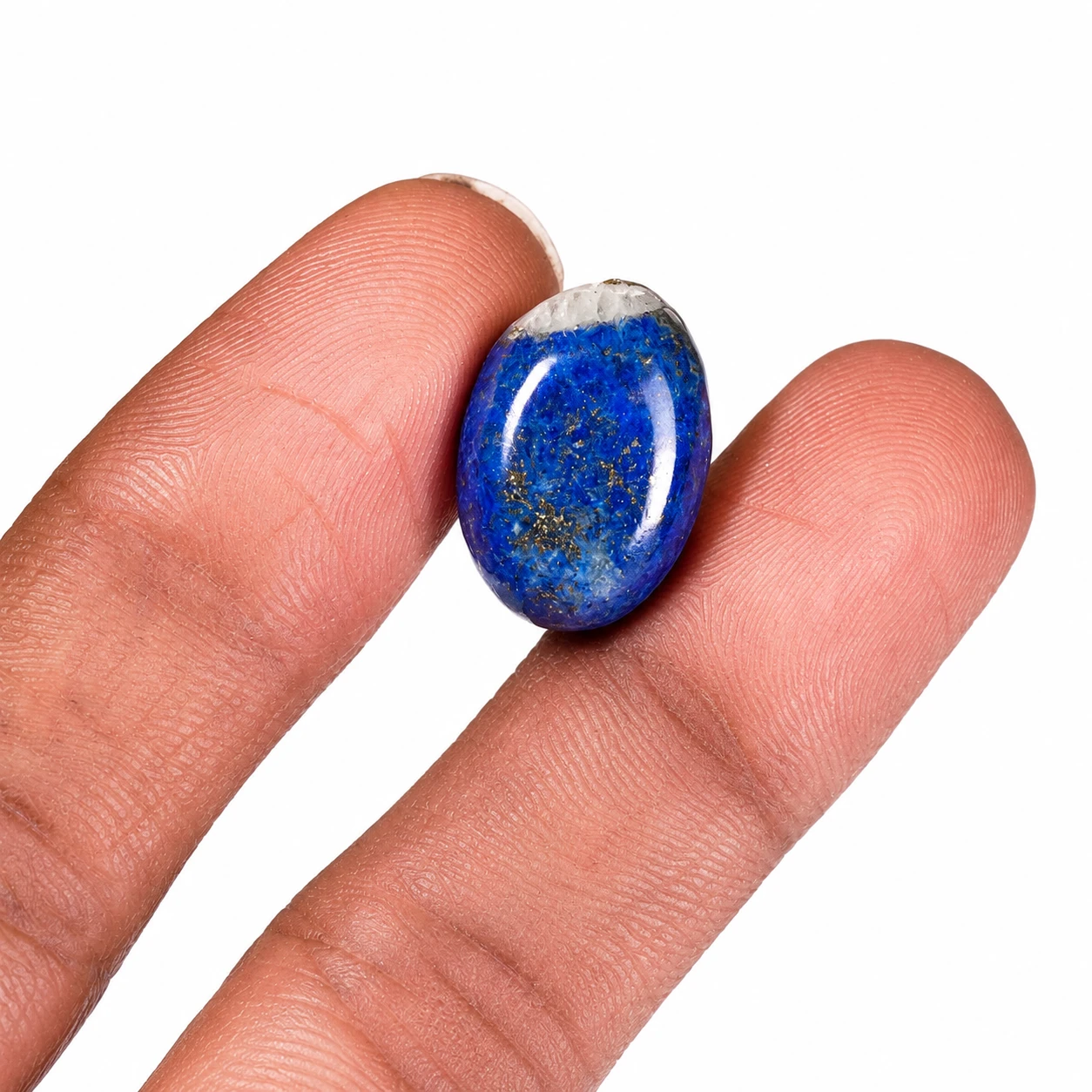 Natural Lapis Lazuli Gemstone 8.05 ct with finger