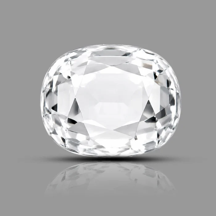 Natural White Zircon Gemstone – 4.95 Ct