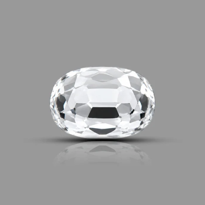 Natural White Zircon Gemstone – 4.55 Ct
