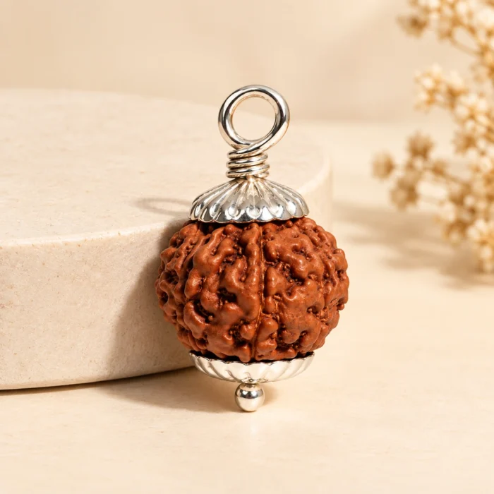 Natural 8 Mukhi Rudraksha Pendant | Authentic Rudraksha