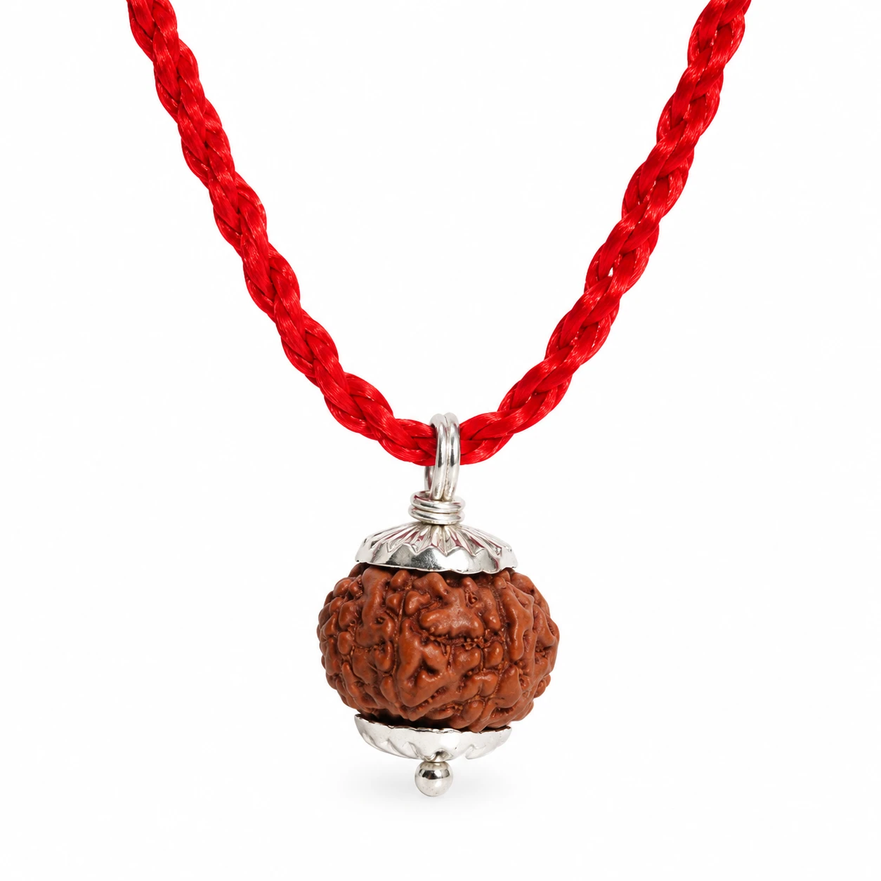 Natural 8 Mukhi Rudraksha Pendant Thread