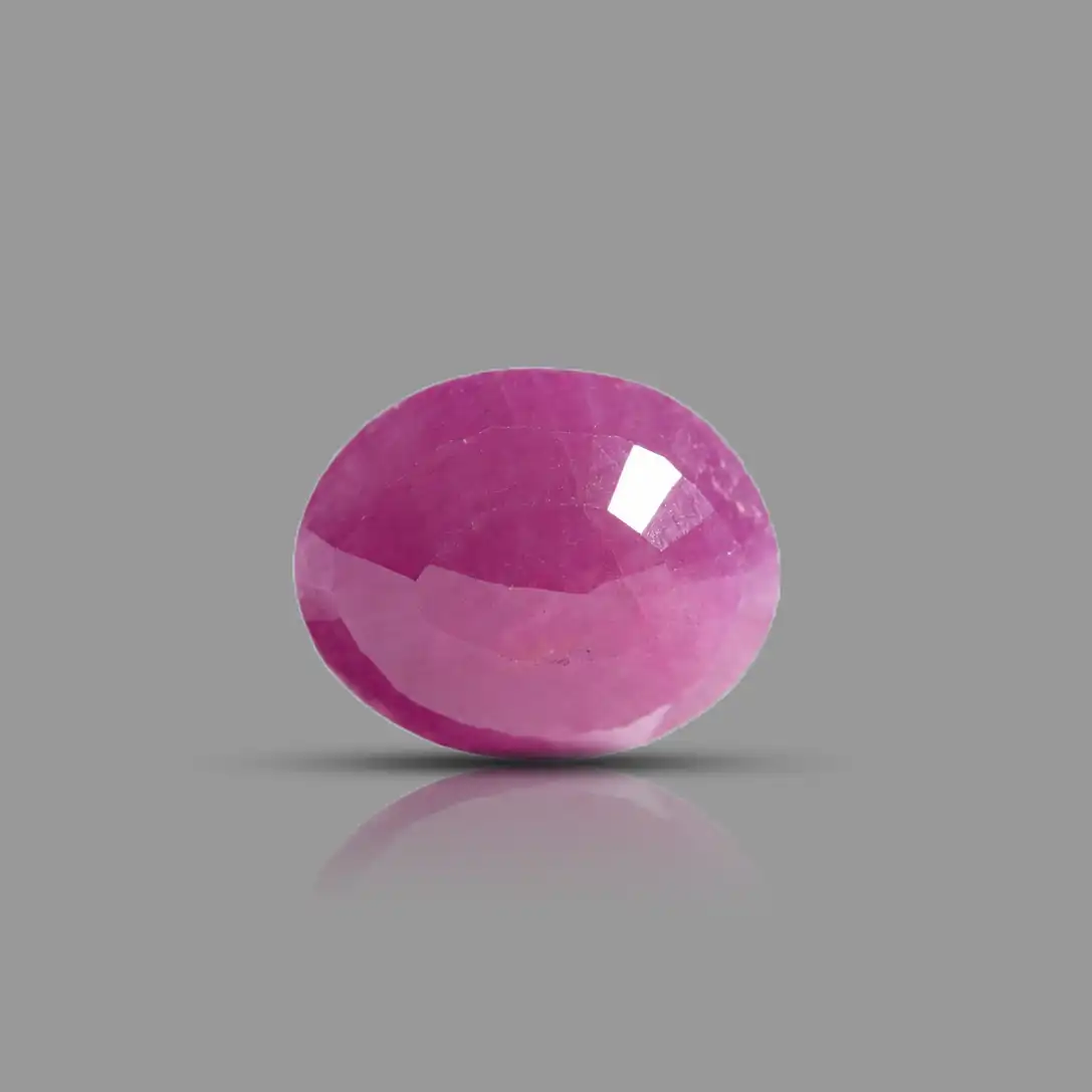 6.95 ct Pink Ruby (Manik) Stone Backside