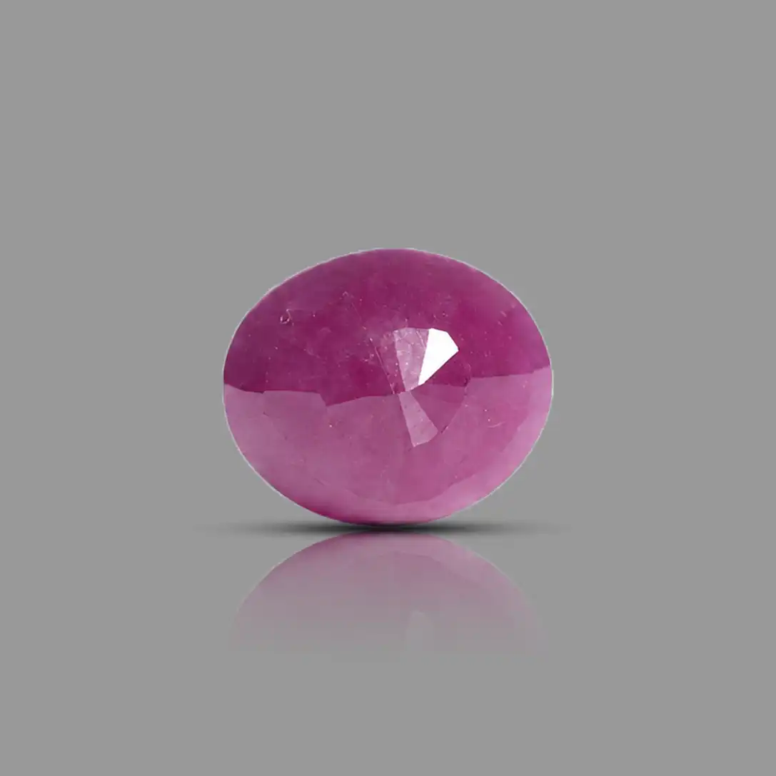 4.35 ct Natural Pink Ruby (Manik) Stone backside