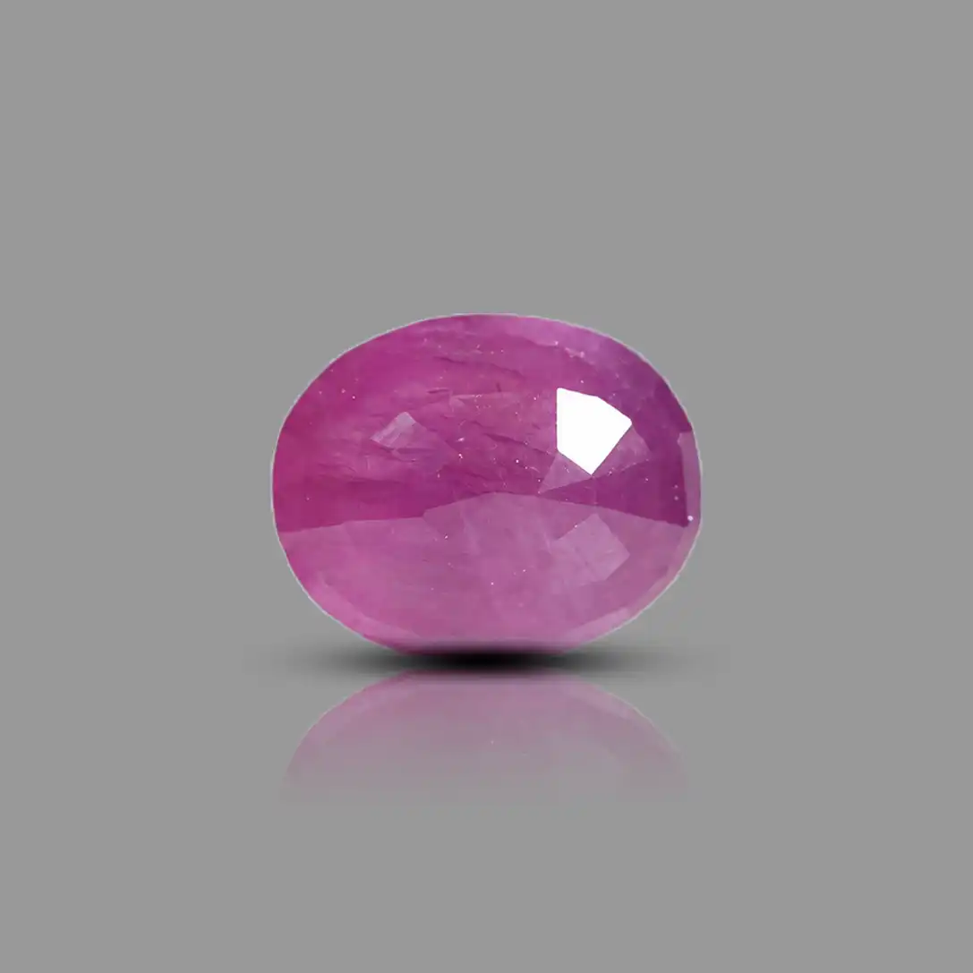 4.80 ct Natural Pink Ruby (Manik) Stone Backside