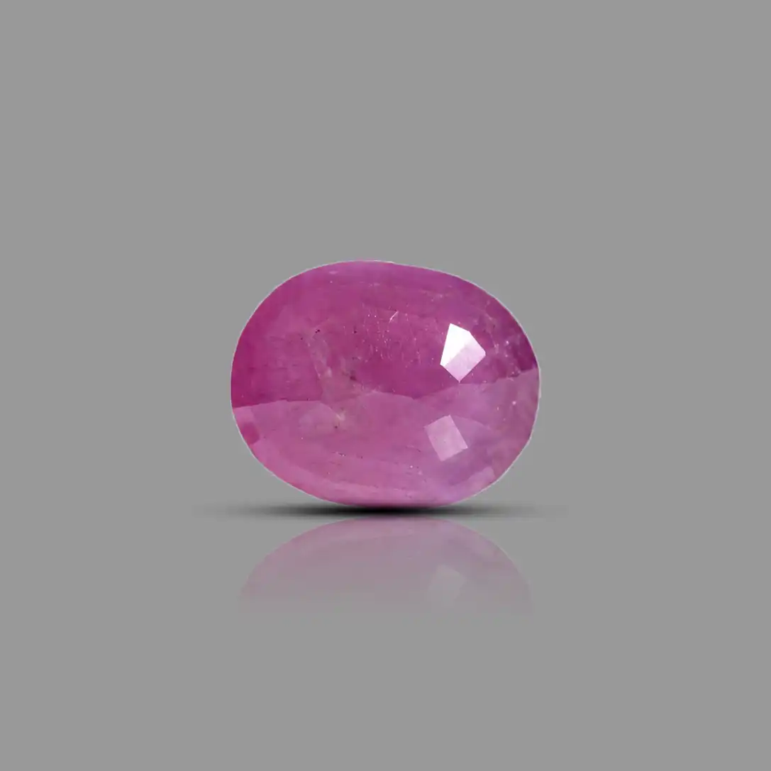 4.55 ct Natural Pink Ruby (Manik) Stone Backside