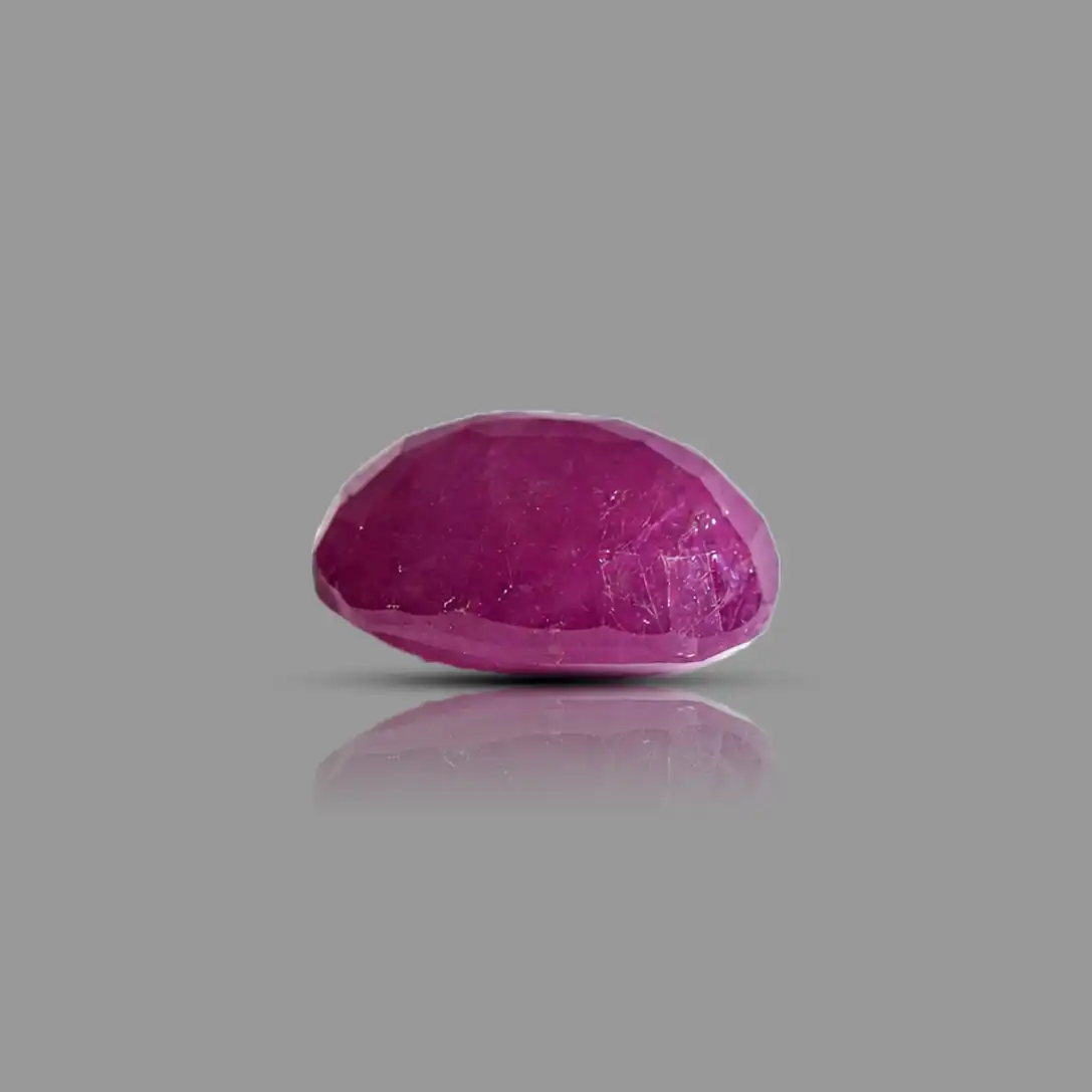 Natural Pink Ruby (Manik) Stone 5.45 ct sides