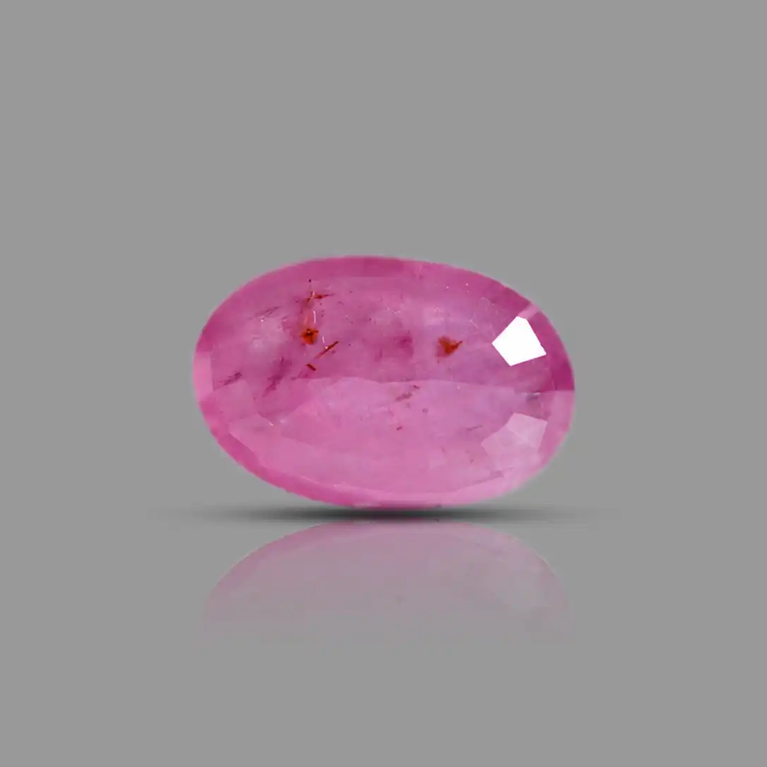 4.40 ct Pink Ruby (Manik) Stone Backside
