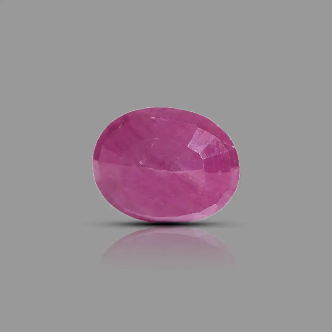 5.60 ct Natural Pink Ruby (Manik) Stone backside